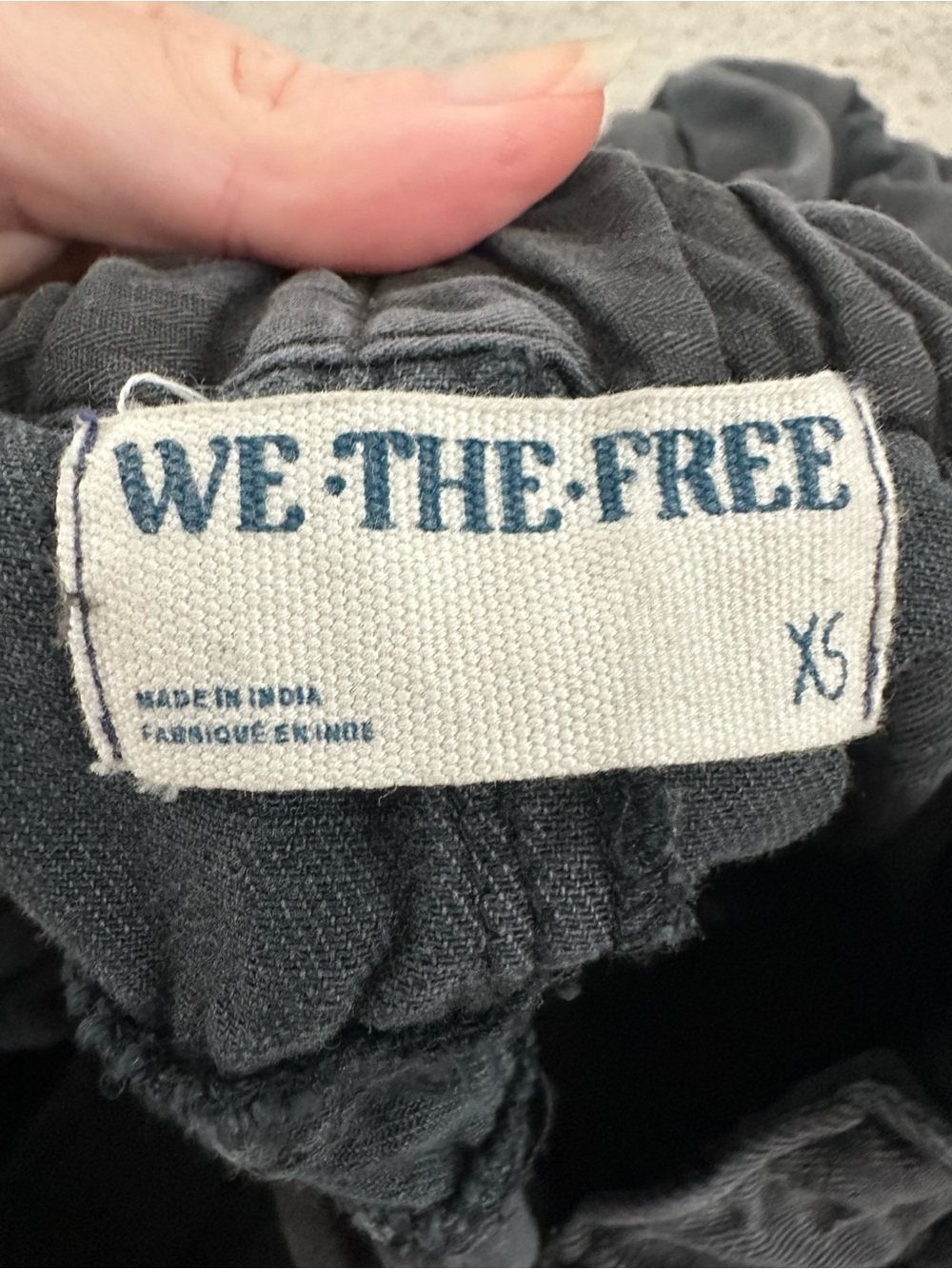 FREE PEOPLE MOVEMENT LAST WORD PARACHUTE
PANTS WASHED BLACK SZ XS - Picture 6 of 8